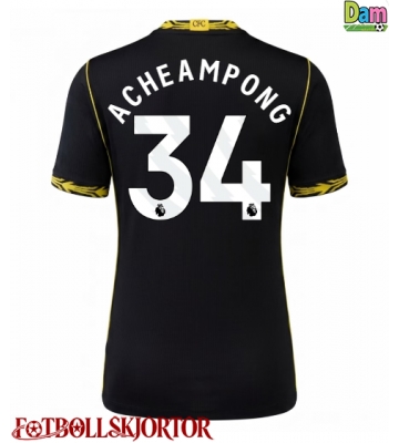 Chelsea Josh Acheampong #34 Bortatröja Dam 2026-27 Kortärmad